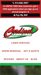 Mobile Screenshot of cardinal-lawn.com